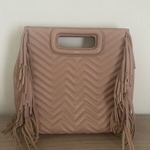 Maje beige M bag